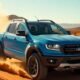 Blue Ford Maverick Stuns with Impressive Features