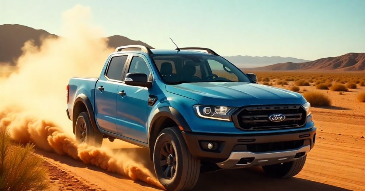 Blue Ford Maverick Stuns with Impressive Features