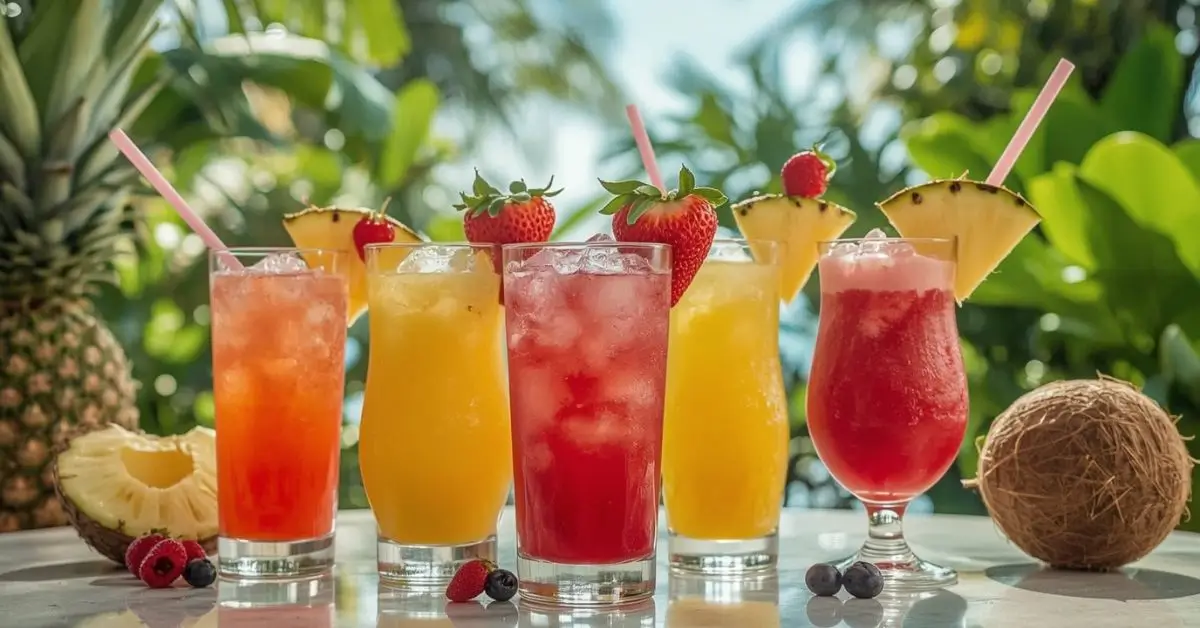 best tropical drinks