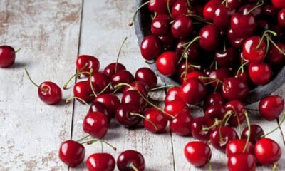 Red maraschino cherries vs dark Luxardo cherries comparison